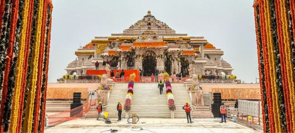 Ram mandir Ayodhya pran pratishtha