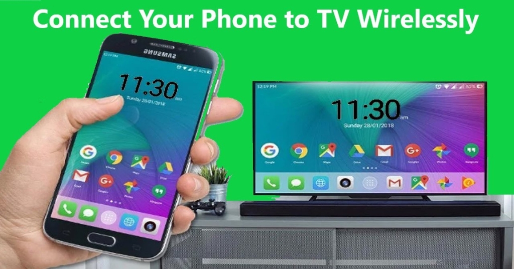 How to connect phone to TV wirelessly